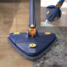 360° Triangle Spin Mop – Clean Corners, Floors & Hard-to-Reach Spots Effortlessly